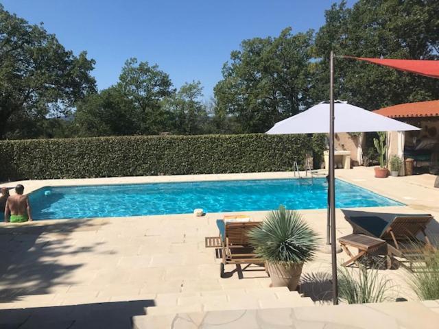 Saint-Paul-en-Forêt La Brindille Petit Mas Provencal Meuble De Tourisme 3 Etoiles 2-3 Personnes 1 Piece 30 M2 Tout Confort Lisiere Foret Jardin Jacuzzi Piscine מראה חיצוני תמונה